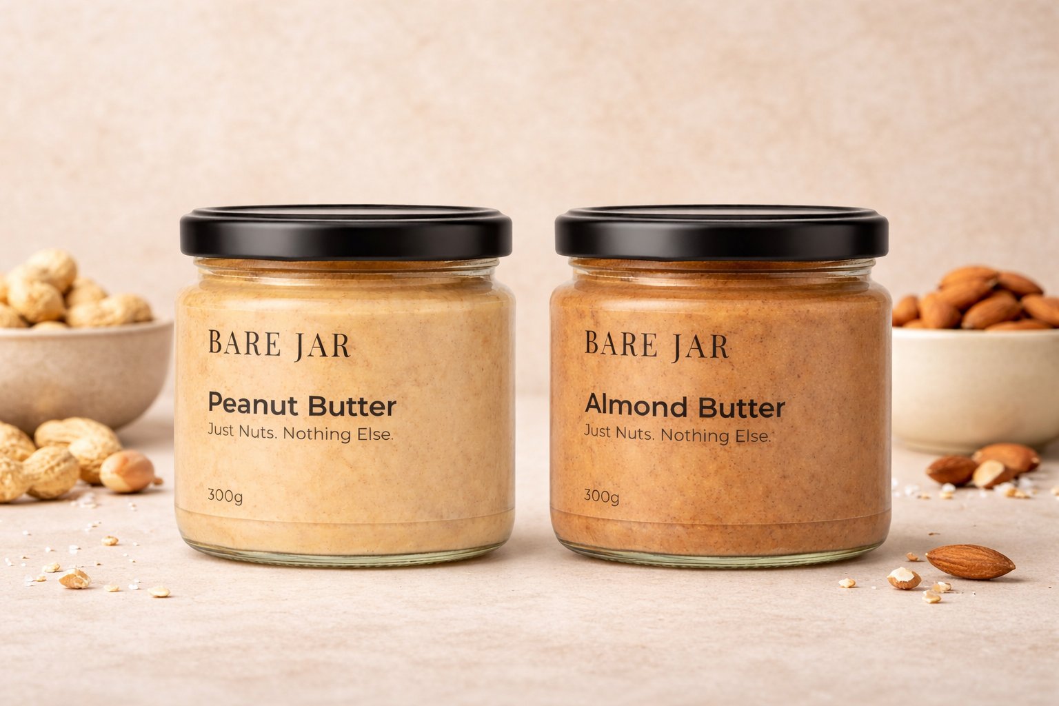Bare Jar — Peanut Butter and Almond Butter